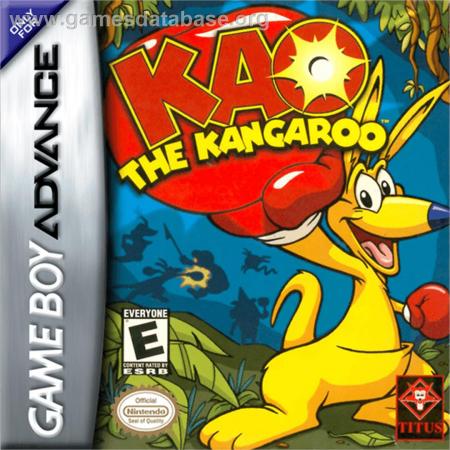 Cover Kao the Kangaroo for Game Boy Advance